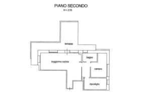 Appartamento con ampio terrazzo panoramico a Dont