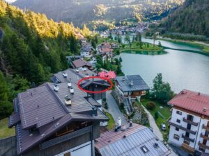 Appartamento con due camere sul lago di Alleghe