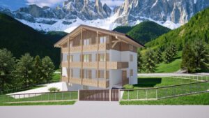 Ampio Appartamento in centro a Falcade T462